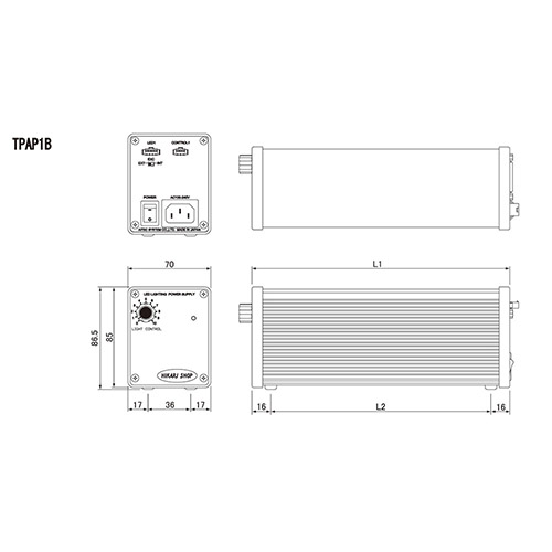 アナログPWM制御電源（24V） TPAPシリーズ