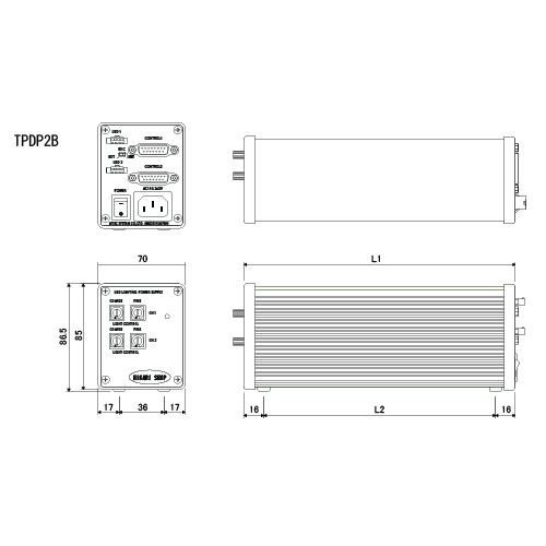 デジタルPWM制御電源（24V） TPDPシリーズ